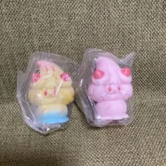 即送！【マホイップ　レアと通常の2つセット】ポケモンキッズ　フィギュア