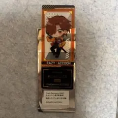 Crazy Raccoon Arisakaaa 호일 푸시 클리어 북마크