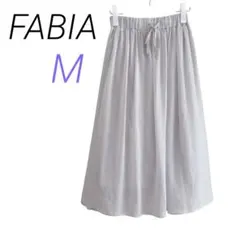 FABIA【M】フレアロングスカート ウエストゴムのサムネイル