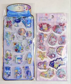 飲み物とスイーツ　ウォーターシール　香り玉　デコステッカー シャカシャカシール