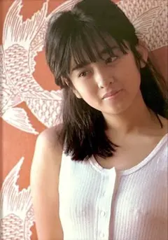 【B5額入り】斉藤由貴 グラビア 昭和 アイドル 切り抜き