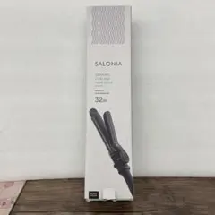 W042SALONIA サロニア セラミックカール ヘアアイロン コテ 32mm