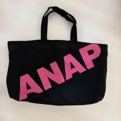 ANAP トートバッグ ブラックのサムネイル