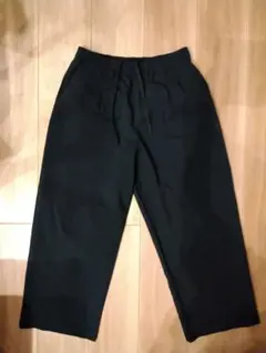 無印良品 風を通すイージーパンツ ブラック XL