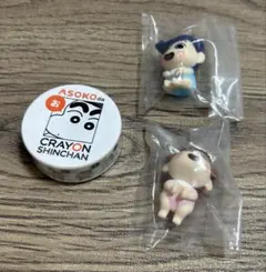 クレヨンしんちゃん asokoマスキングテープ ハグコット 風間くん ねねちゃん