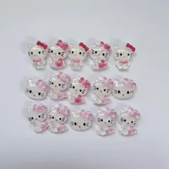 キティちゃん ネイルパーツ デコパーツ 15個セット ♡