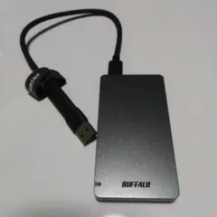 BUFFALO ポータブルSSD シルバー 4TB - メルカリ