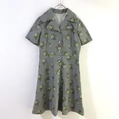 ito ito fukuoka 作家 ギンガムチェックロングワンピース - メルカリ