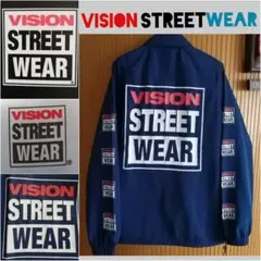 ♥最終【VISION STREET WEAR】新品タグ付❗コーチジャケット裏地付