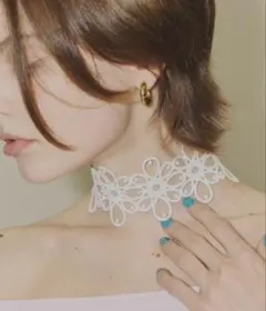 Kasia Kucharska floral neck チョーカー - メルカリ