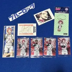 ブルーロック ウエハース5 閃堂 蛇来 糸師冴 ぱしゃこれ キーホルダー冴