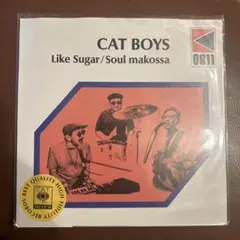 CAT BOYS Like Sugar/Soul makossa 7インチ②