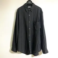 90s LEOROSSI レーヨンシャツ ブラック イタリア製 ヴィンテージ