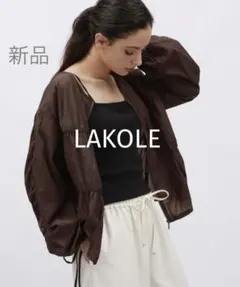 CLORE+ シアーブルゾン ホワイト 新品の試着のみ - メルカリ