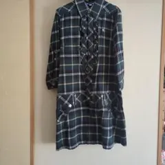 BURBERRY BLUE LABEL チェック柄ワンピース 38