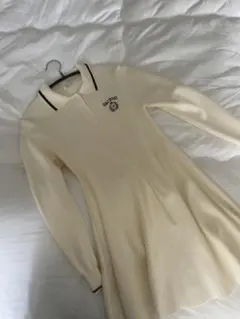 INGNI 襟付きニットミニワンピース