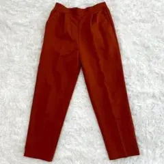 Chaco closet センタープレスカラータックテーパードパンツ 大きめ L