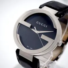 451 稼動 GUCCI 時計 メンズ 133.2 インターロッキングG 黒 451 稼動 GUCCI 時計 メンズ 133.2 インターロッキングG 黒 - メルカリ