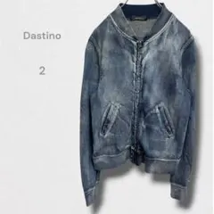 ディスティノ ブルゾン ジャケット デニム MA-1 ジップアップ 2
