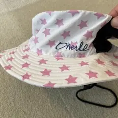 新品未使用　O'Neill ピンク星柄帽子のサムネイル