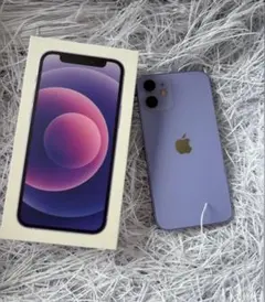 Apple iPhone 12 miniパープル 本体 充電ケーブル付き - メルカリ
