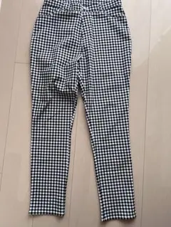 ギンガムチェック カジュアルパンツ