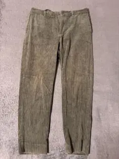 JUNRED コーデュロイパンツ カーキ M