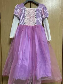 ラプンツェル風ドレス　130cm プリンセス