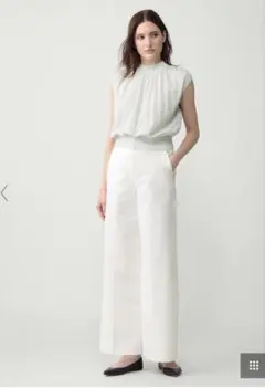 お値下げ　新品未使用　セオリーリュクス　ホワイトバイドパンツ