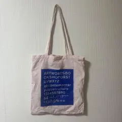 ARTWORDSBOOKSHOP トートバッグ ピンク