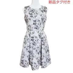 新品未使用タグ付き　kaene ジャガードワンピース