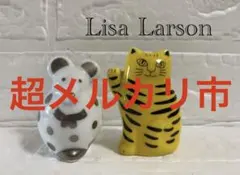 未使用品＆中古品【Lisa Larson】せっせとねずみ♡まねくねこ♡波佐見焼♡のサムネイル
