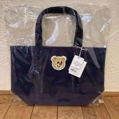 フェイラー オールドテディトート　ネイビー　L 小