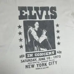 Elvis Presley concert Tee バンT リプロ 2XL
