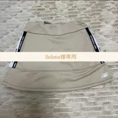 new balance レディース ゴルフスカート ベージュ