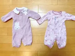 ブランチェス　ミッフィーロンパース　２枚組