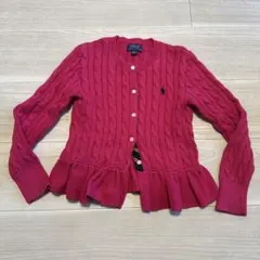 Polo Ralph Lauren ピンク カーディガン
