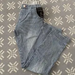 《最終お値下げ‼︎》【ブリーズ】ストライプデニムパンツ　150cm