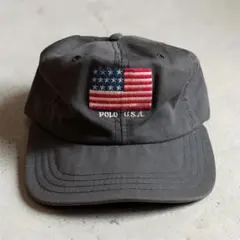 90s Polo USA アメリカ国旗キャップ