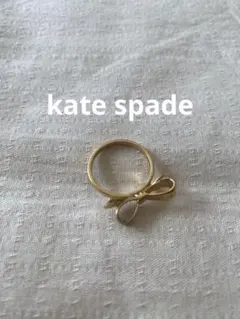kate spade リボンデザイン ゴールドリング