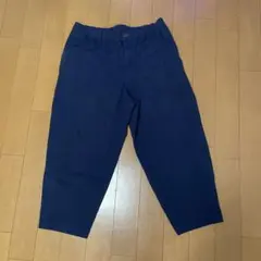 [L]GAP バギーパンツ　ワイドパンツ　ネイビー