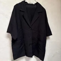 ジャーナルスタンダードレーヨン麻ハーフスリーブシャツジャケット