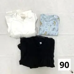 まとめ売り　女の子服　3点　キッズ　長袖　トップス　ワンピース　90　フォーマル