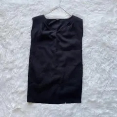 リエンダ【M】Vネックフレンチスリーブチュニック レイヤード ジャージ素材のサムネイル