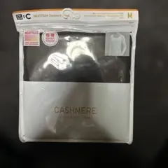 UNIQLO HEATTECH カシミヤブレンド UネックTシャツ Mサイズ