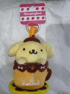 ポムポムプリン ハーモニーランド限定 ストロベリーカフェマスコット