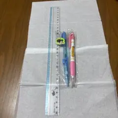 でんこちゃん 定規シャーペン2本セット
