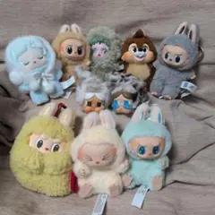 POP MART THE MONSTERS 봉제인형 10장 세트
