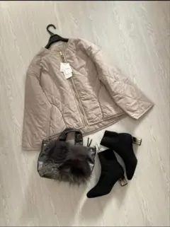 26000円新品♡スコットクラブ購入 リバーシブルキルティングコート メドック