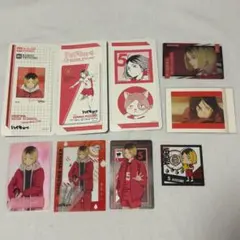 ハイキュー!! 孤爪 研磨 カード ステッカー まとめ売り